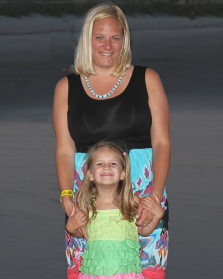 Mom and K