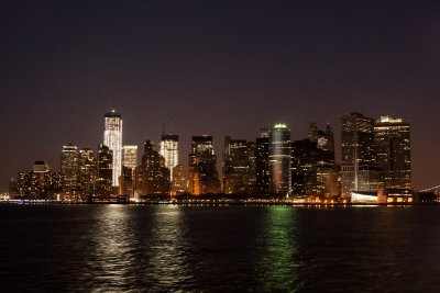 STATEN ISLAND FERRY TRIP AT DUSK