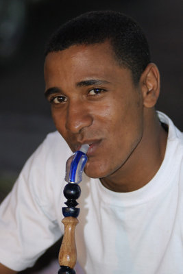 Egyptian smoking Shisha