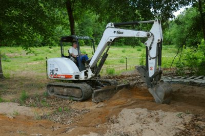 This machine sure saves a LOT of shovel work