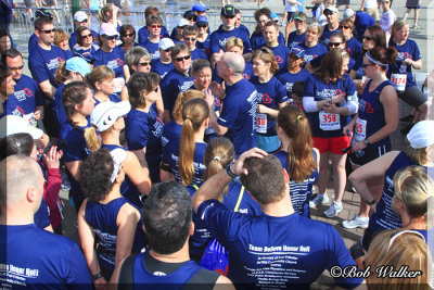 Team Believe Receive Instructions About The Race