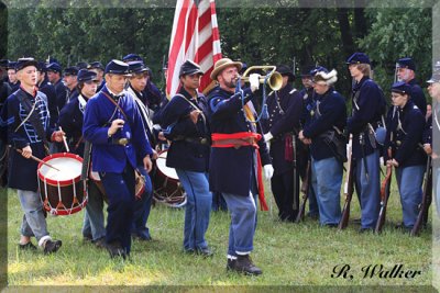 The Union Infantry Prepares For Battle
