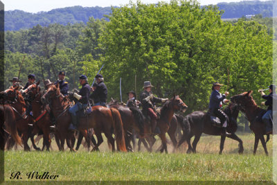 The Two Cavalries Skirmish