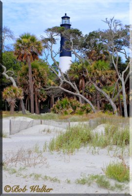 The Hunting Island Lighthouse And Beach