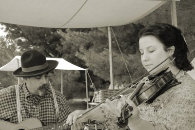 The Fair Young Lady Is Joined By A Very Accomplished Guitar Player Warren