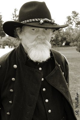 Another Colorful Union Officer At The Encampment