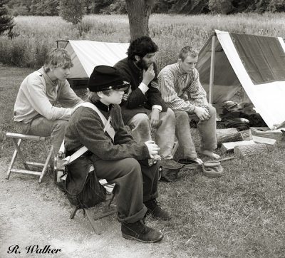 Young Rebel Solders Contemplate The Task Ahead Of Them