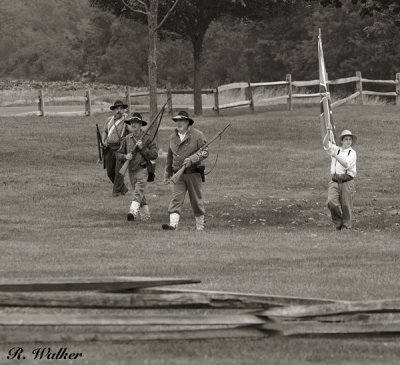Confederates March Forward 