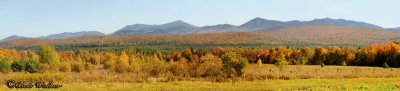 The Adirondack Mountain Range Viewed From A Different Location At A Different Time