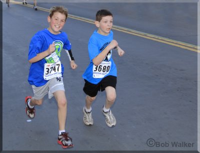 Here Are Two Young Runners Whose Expressions Kind Of Said It All