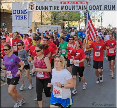 3rd Wave Of Runners In 10K Race