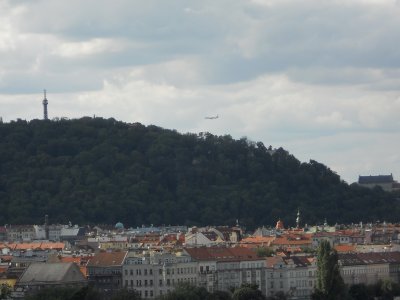 View of Prague from Vysehrad...