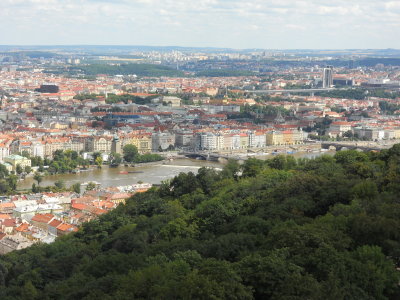 View of Prague from Petrin...