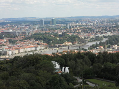 View of Prague from Petrin...