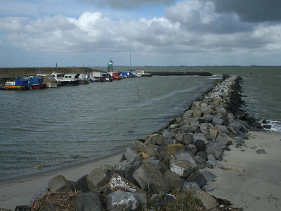 Tidal harbour of The Griete (near Terneuzen)