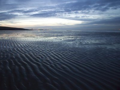 skyline Terneuzen (eveninglight /seen from De Griete).