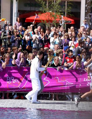  Olympic Torch in Bradford