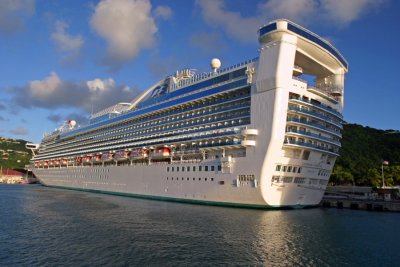 CARIBBEAN PRINCESS (2004) @ St Maarten, Netherlands Antilles