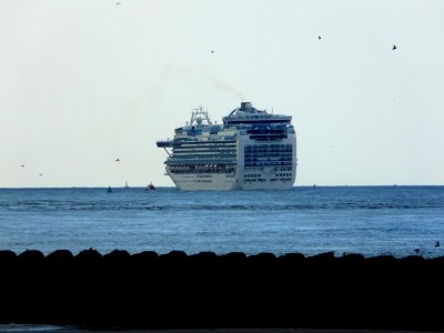 CROWN PRINCESS (2006) @ Liverpool, UK (Leaving)