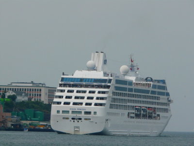 OCEAN PRINCESS (1999) @ Stavanger, Norway Leaving
