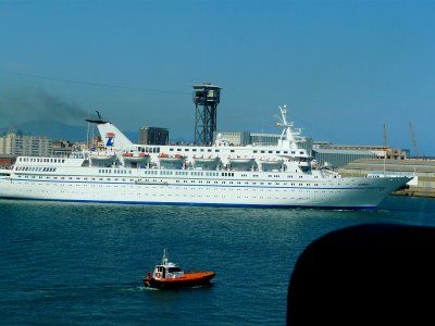 CORAL (1971) leaving, Barcelona, Spain