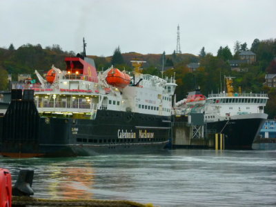 CLANSMAN (1988) & ISLE OF MULL (1988 @ Oban, Scotland