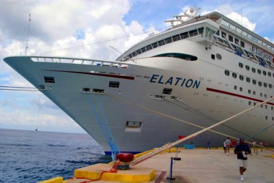 CARNIVAL ELATION (1998) @ Cozumel, Mexico