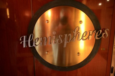 QUEEN VICTORIA Hemispheres Sign