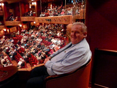 QUEEN VICTORIA Royal Court theatre from Box