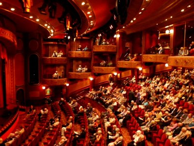 QUEEN VICTORIA Royal Court theatre from Box