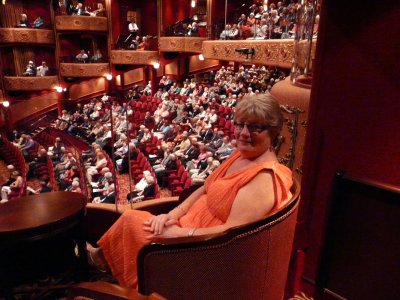 QUEEN VICTORIA Royal Court theatre from Box