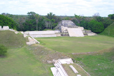 0250BC - Belize - Altun Ha - Mayan Site - Temple of the Masonry Altars