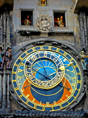 Czech Republic - Prague - Old Town Square, Staromestske Namesti Prague Astronomical Clock