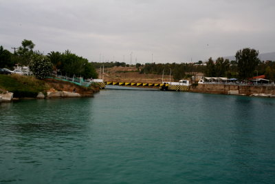 Greece - Corinth Canal - Submersible Bridge