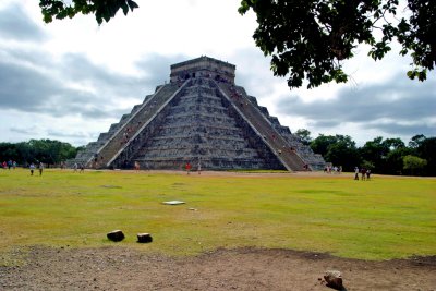 Mexico - Chichen Itza, Kukulcan Pyramid, El Castillo (The Castle)