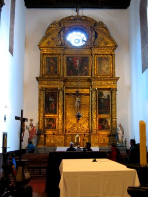 Madiera - Funchal, Old Church Interior