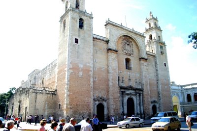 Mexico - Merida City, Cathedral de San Ildefonso 1560-1598