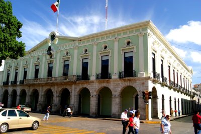 Mexico - Merida City, Palicio de Gobierno