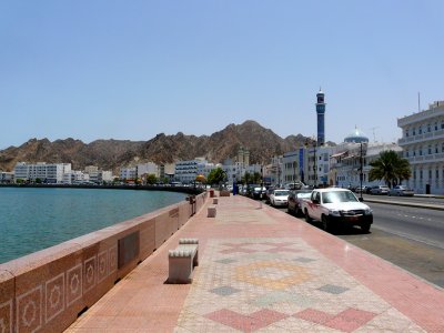 Oman - Muscat, Promenade