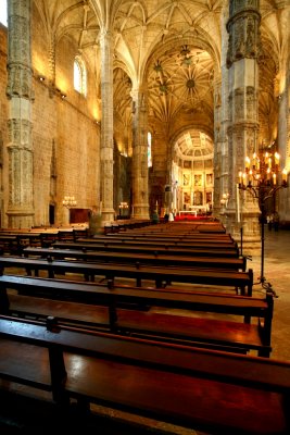Portugal - Lisbon, Old Church Interior