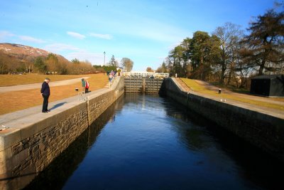 Scotland - Argyle & Bute, Caledonian Canal, Neptunes Staircase