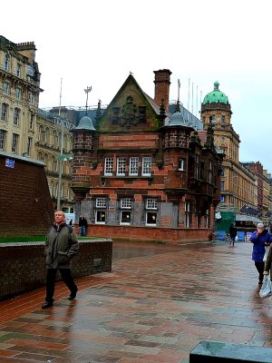 Scotland - Glasgow , St Enoch, Entrance to Subway (Underground)