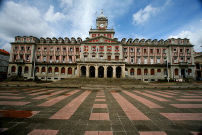 Spain - El Ferrel, Main Square, Palacio Municipal Ano De MCMLIII