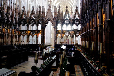 United Kingdom - Hampshire, Winchester, Cathedral Inside