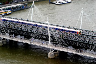 United Kingdom - London, Waterloo Rail Bridge