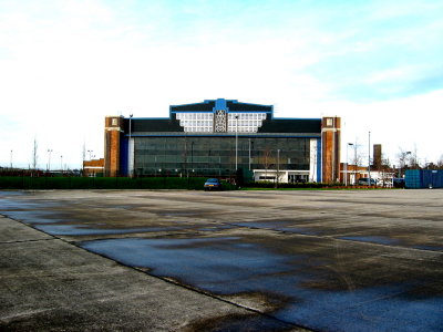 United Kingdom - Merseyside, Liverpool, Marriott South Art Deco Hanger