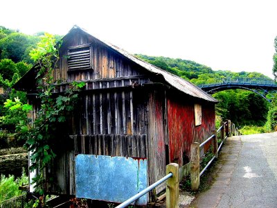 United Kingdom - Shropshire, Ironbridge The last Coracle makers Workshop