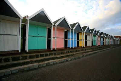 United Kingdom - Bridlington, Beach Huts