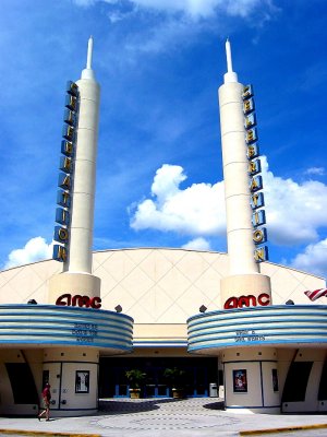 USA - Florida, Kissimmee, Celebration GMC Cinema