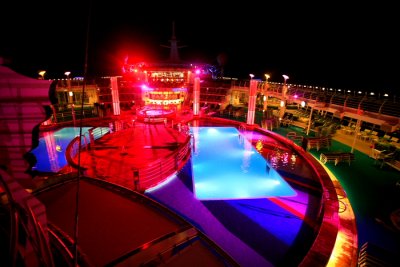INDEPENDANCE OF THE SEAS Sport Pool & Main Pool